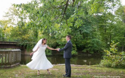 Summer Wedding at the Centre Bridge Inn