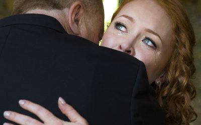 First Look with Dad; New Hope Wedding Photographer